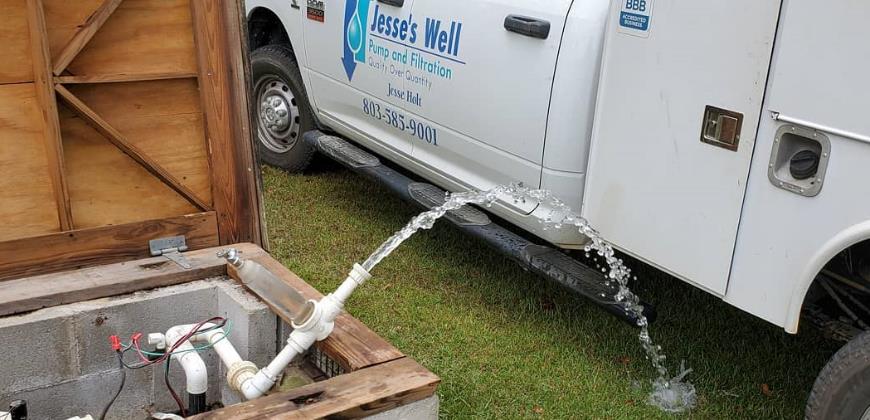 Signs of residential water pump failure and well repair issues